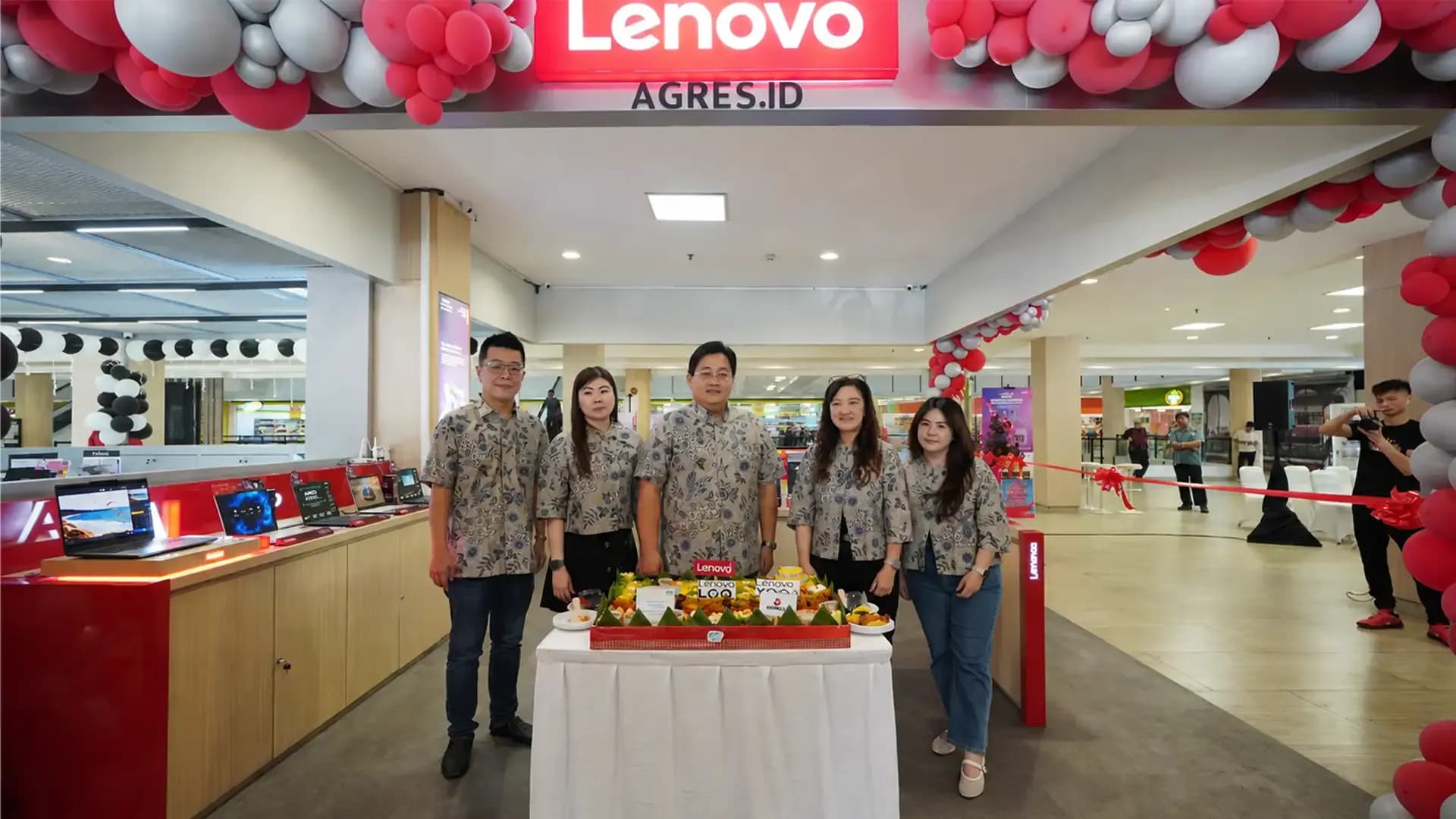 Grand Opening Lenovo Exclusive Store by AGRES.ID Resmi Hadir di Plaza Jambu Dua